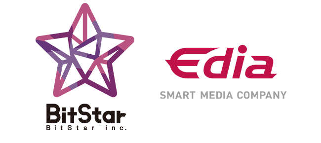 BitStar & Edia ロゴ