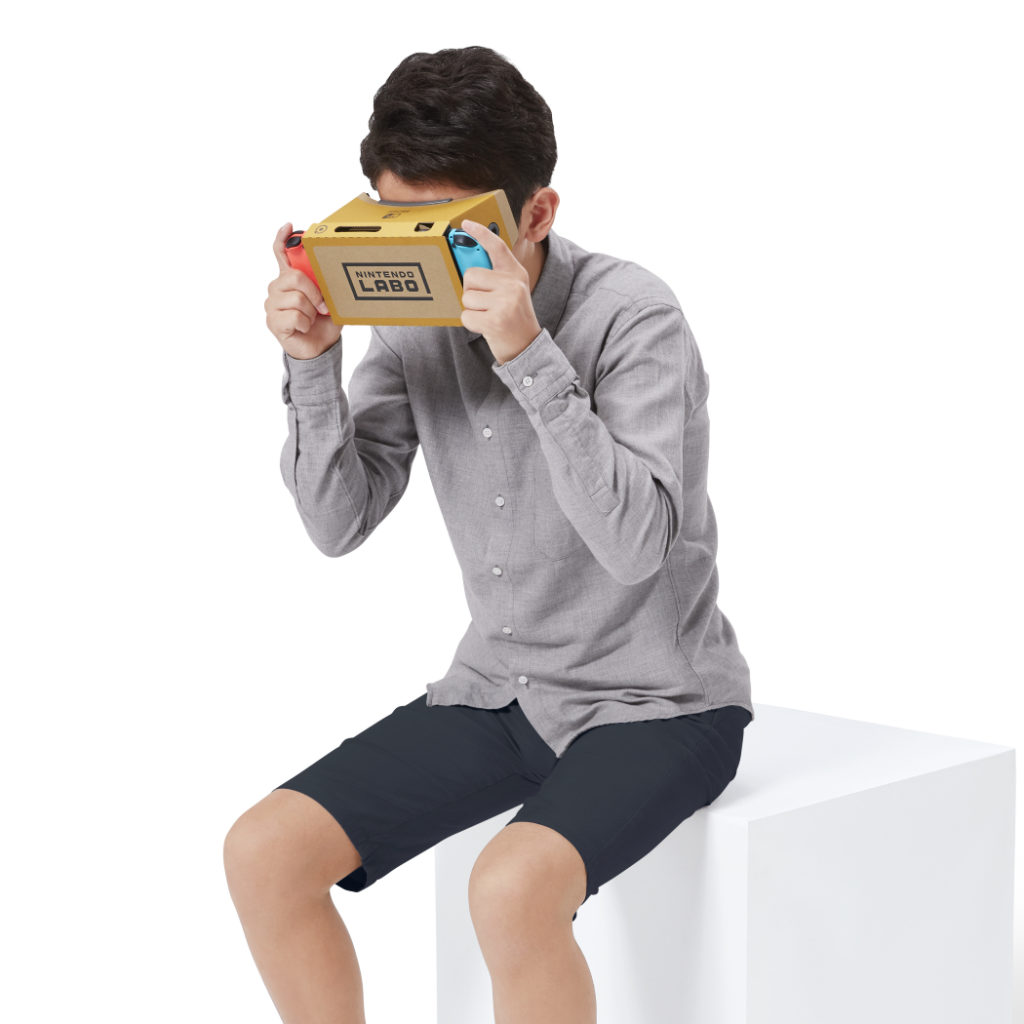 Nintendo Enters VR Market with 'Build Your Own' Labo Headset