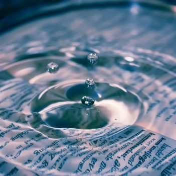 Water on Book