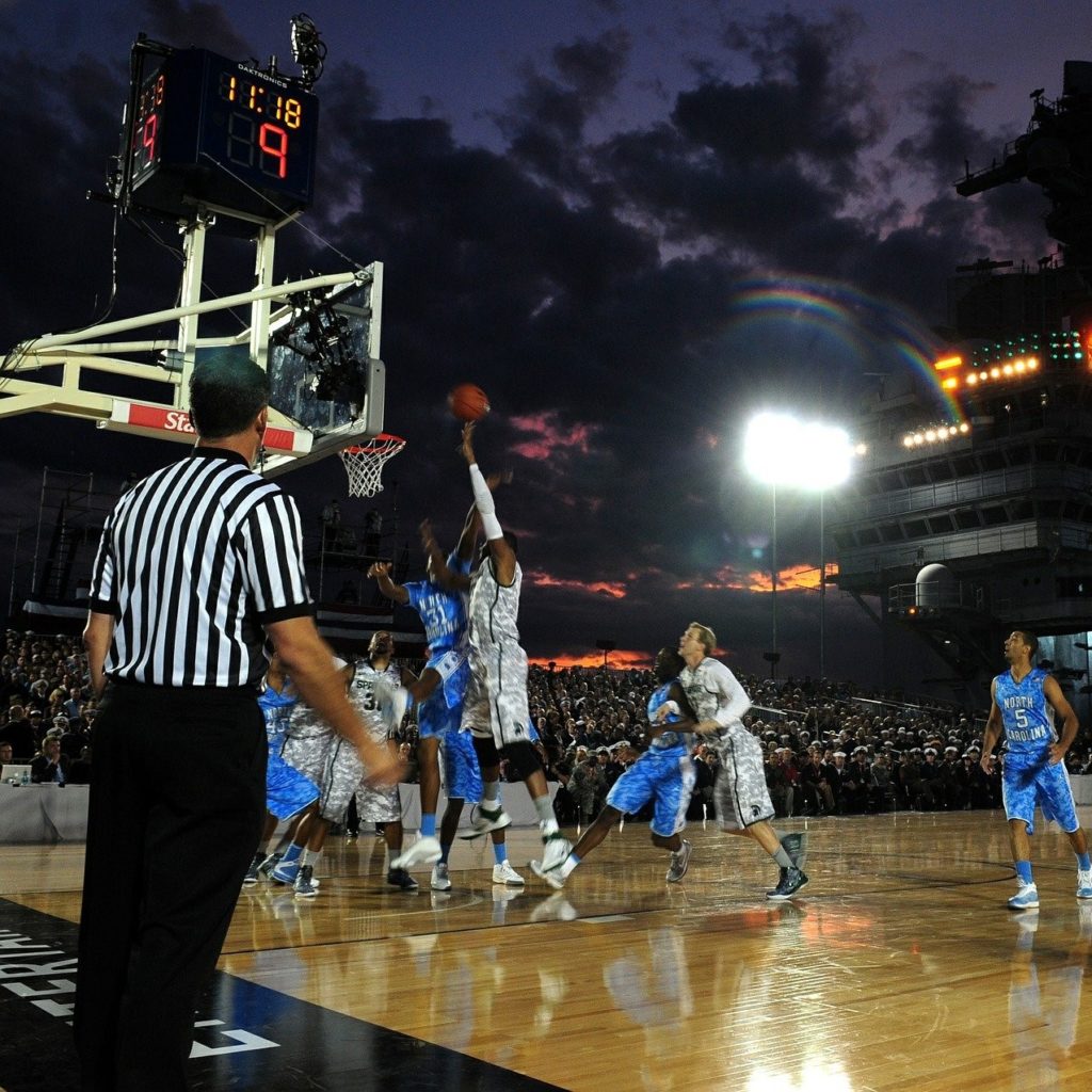 College Basketball Game