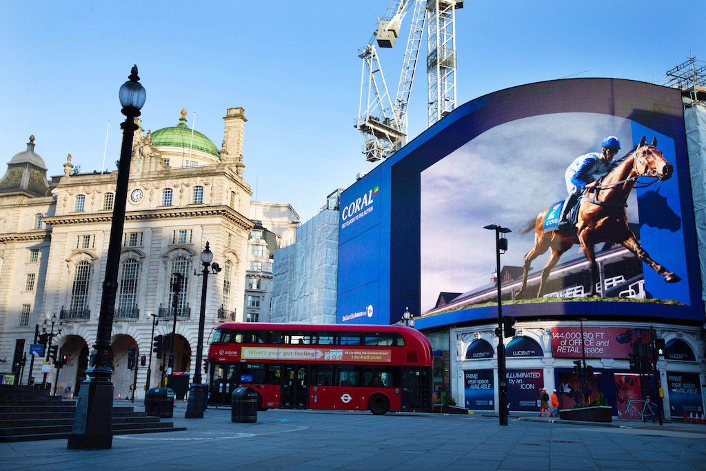 Coral Break New Ground with Piccadilly 3D Activation