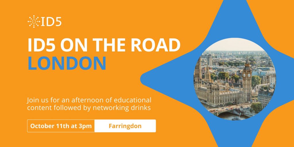 ID5 Hosts First London Event in Almost Three years: Secure Your Seat Now