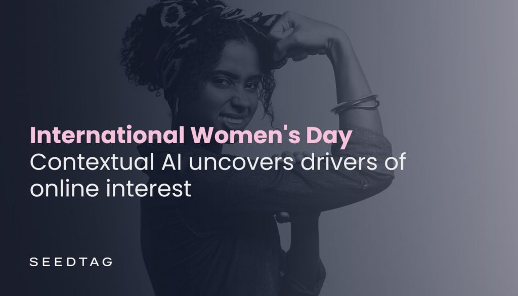Seedtag’s Contextual AI Reveals Drivers of Online Interest in International Women’s Day