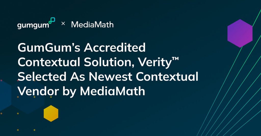 GumGum’s Accredited Contextual Solution, Verity™, Selected by MediaMath