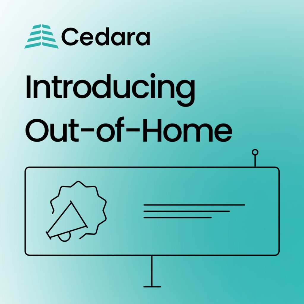 Cedara Launches Out-of-Home (OOH) Measurement Tool for Industry Emissions Transparency