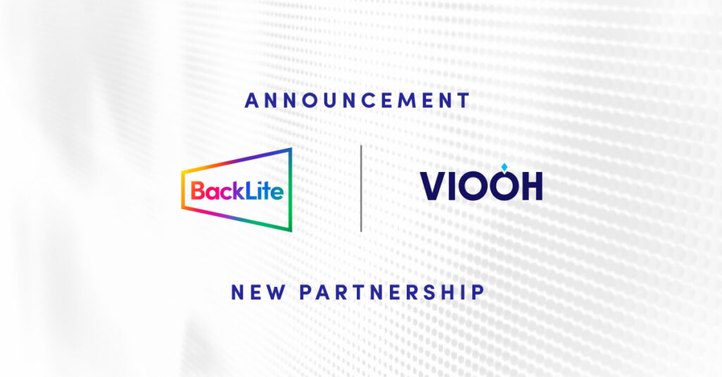 BackLite Media Partners with VIOOH to Bring Programmatic DOOH to the Middle East
