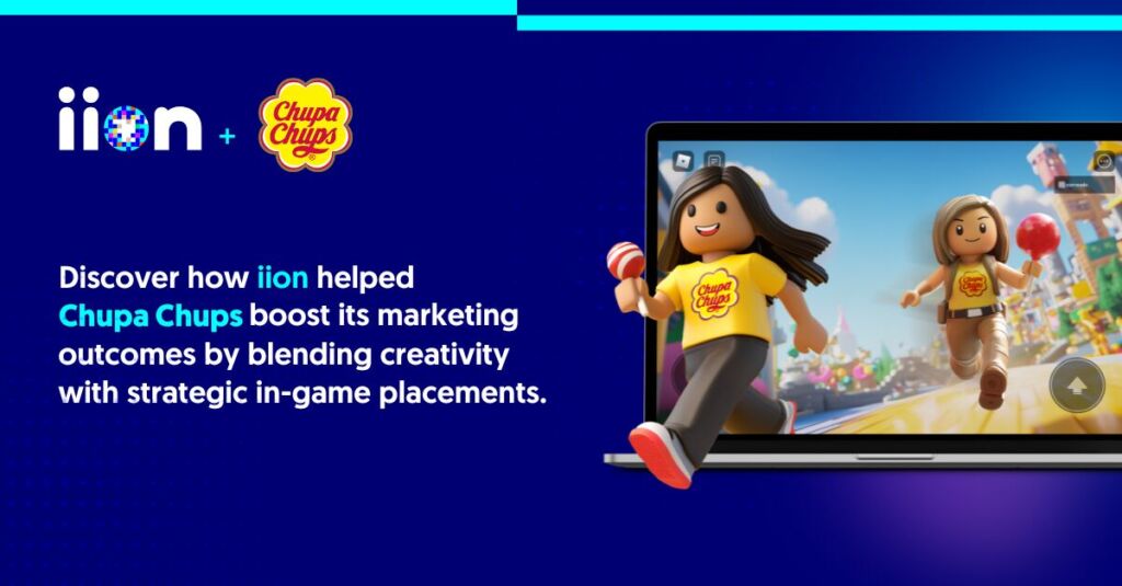 iion Launches World-First Roblox Experience Using a Self-Serve Platform for Chupa Chups