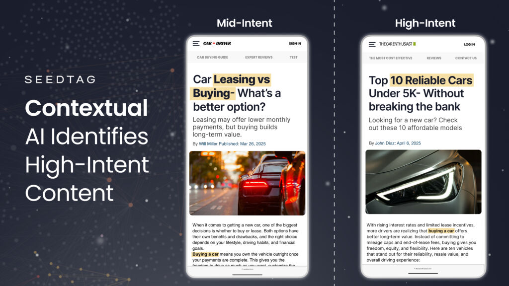 Seedtag Launches AI Intention Models to Unlock Real-Time User Intent