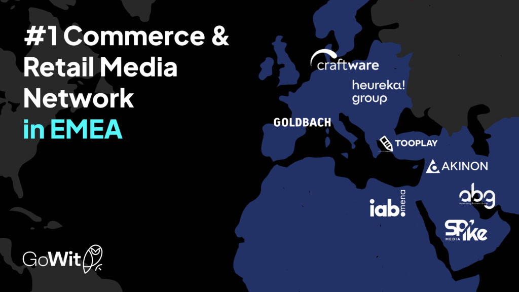 GoWit Builds the Largest Commerce & Retail Media Ecosystem in EMEA