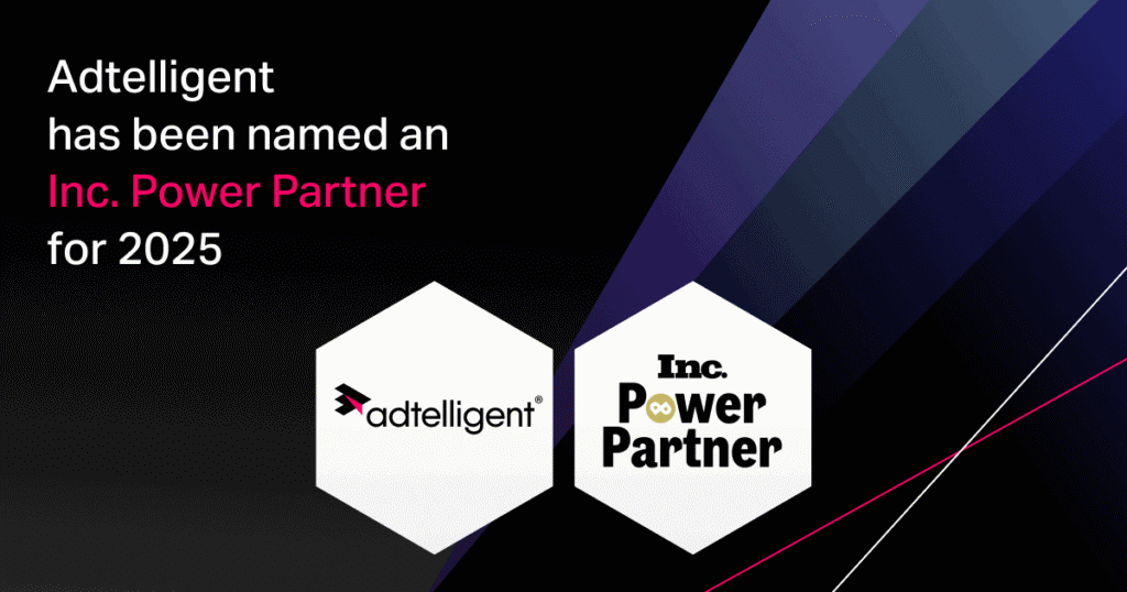 Adtelligent Recognised as a 2025 Inc. Power Partner Award Winner