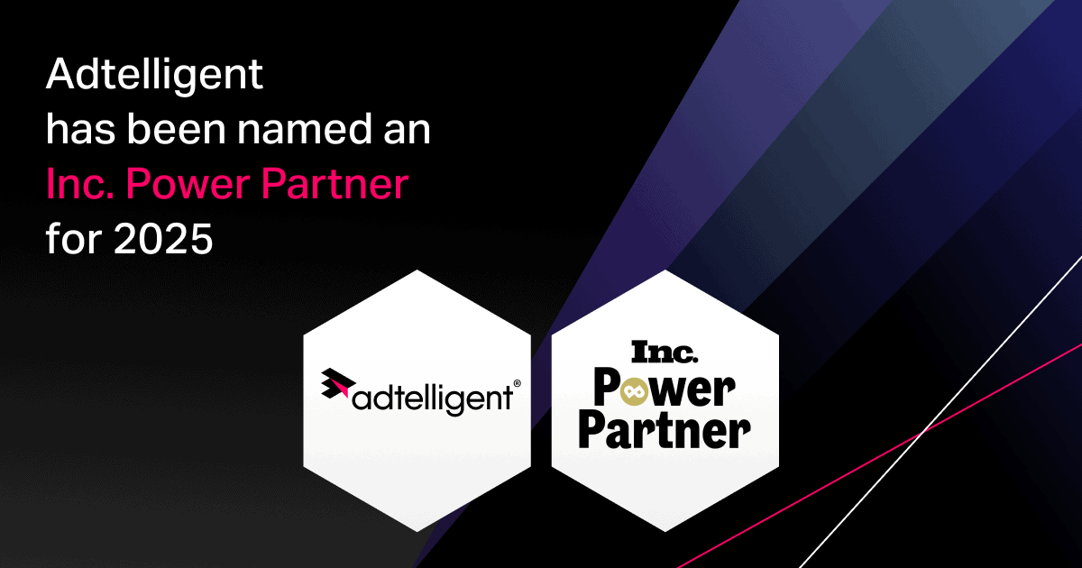 Adtelligent Recognised as a 2025 Inc. Power Partner Award Winner