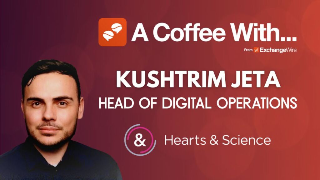 Headshot of Kushtrim Jeta, head of digital operations at Hearts & Science