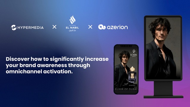 Azerion’s AI-Powered Programmatic DOOH Campaign for Luxury Brand Maison El Nabil Takes Purchase Intent to 41%