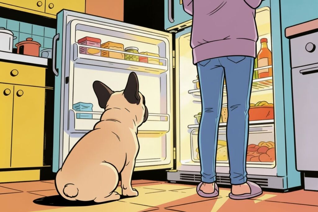 Advertising Strategy: The Dog and the Fridge Door