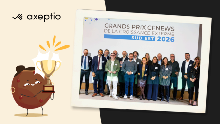 Axeptio remporte le Prix Tech aux Grands Prix CFNEWS de la Croissance Externe Sud-Est
