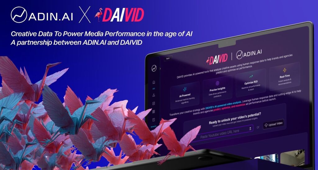 DAIVID & ADIN.AI Partner to Put Creative Data at The Heart of Media Decisions