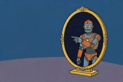 Robot magic mirror