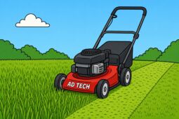 Ad tech lawnmower