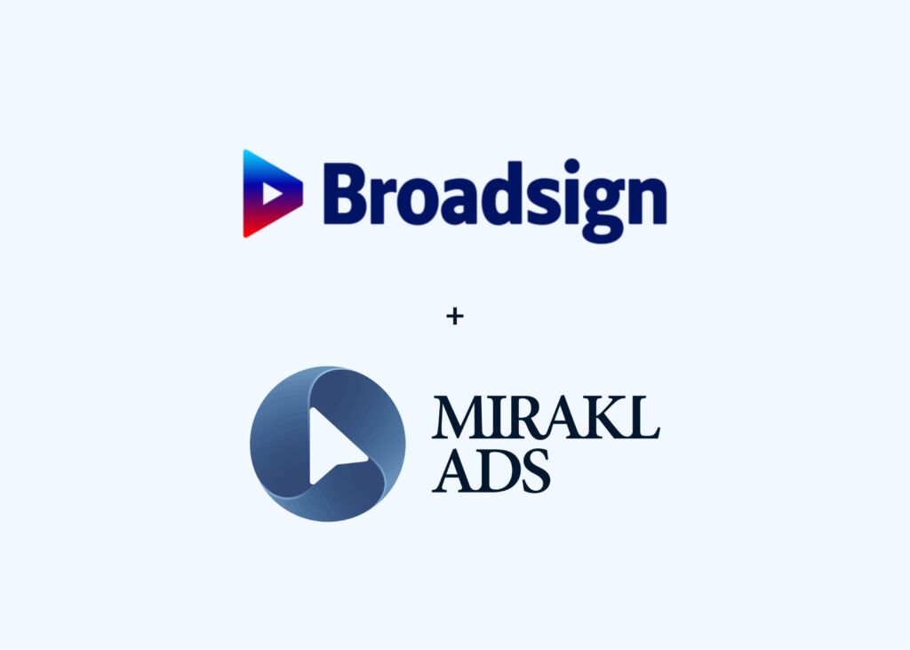 Broadsign & Mirakl Ads Announce Strategic Partnership to Unify Online & In-Store Retail Media