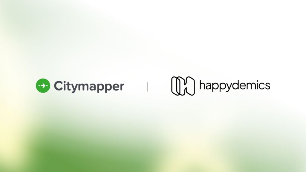 Happydemics Partners with Citymapper to Expand Cross-Channel Measurement