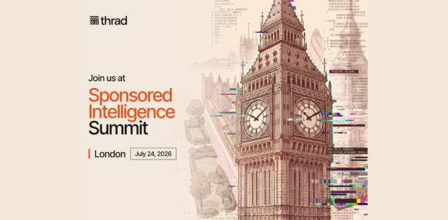 Thrad Announces Inaugural Sponsored Intelligence Summit
