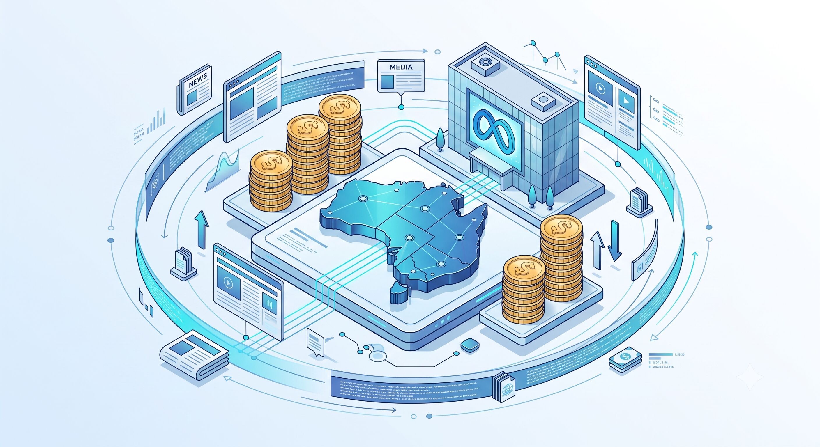 Digest: Australia to Tax Meta Over News Payments; Podcast Industry Revenue Hits $7.3bn
